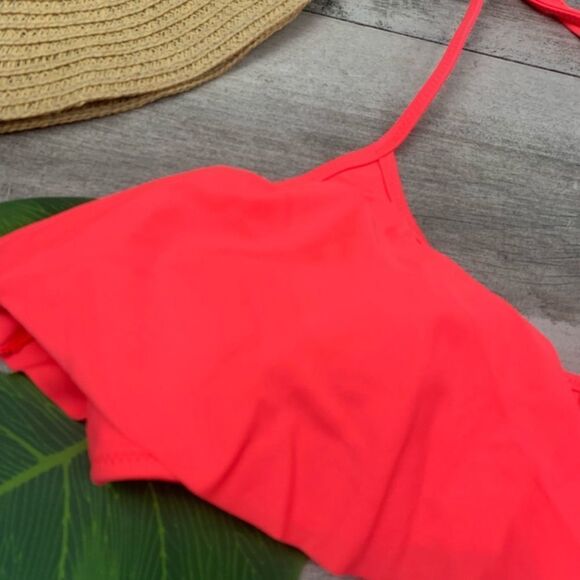 Victoria’s Secret Ruffle Front Bikini Top – Size Medium - Picture 6 of 9
